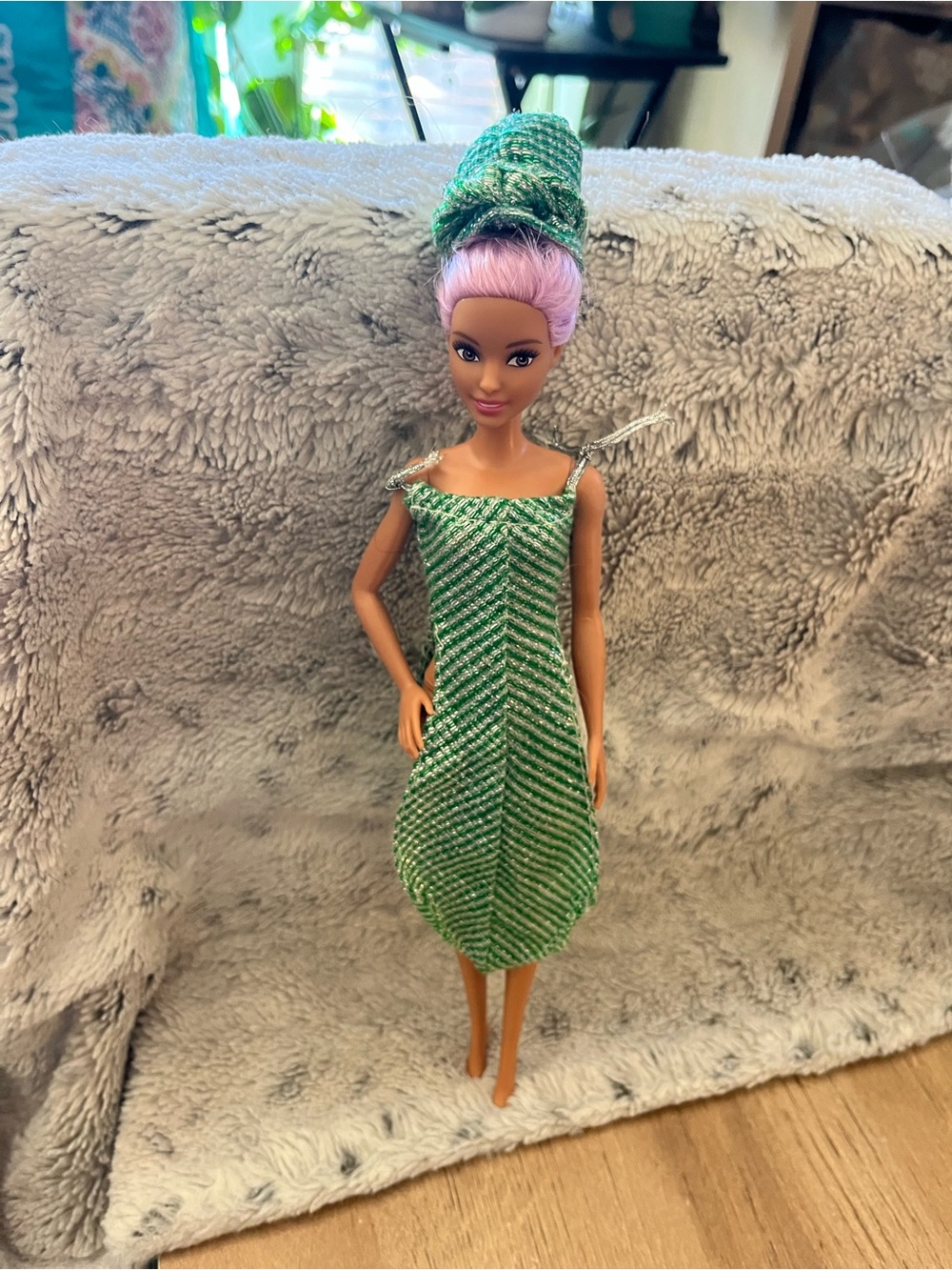 VTG Barbie 1977 GUAG #2301 SILVERY SPARK AFTER DARK Superstar Doll Not Included